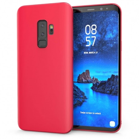 Husa SAMSUNG Galaxy S9 Plus - Ultra Slim Mat (Rosu)