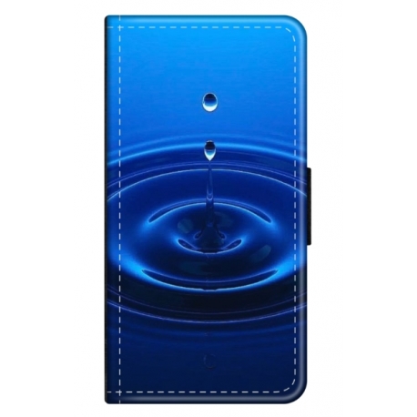 Husa personalizata tip carte HQPrint pentru Xiaomi Redmi Note 12 Pro 5G, model Picatura, multicolor, S1D1M0240