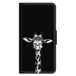 Husa personalizata tip carte HQPrint pentru Xiaomi Redmi Note 12 Pro Plus 4G, model Giraffe 3, multicolor, S1D1M0222