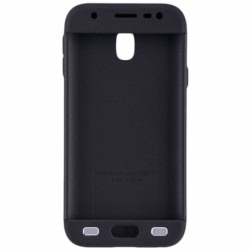 Husa SAMSUNG Galaxy J3 2017 - 360 Grade + Folie (Negru)