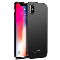 Husa APPLE iPhone X - UltraSlim MSVII (Negru)