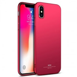 Husa APPLE iPhone X - UltraSlim MSVII (Rosu)