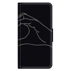 Husa personalizata tip carte HQPrint pentru Oppo A17, model Foreverand Always 2, multicolor, S1D1M0095