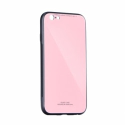 Husa APPLE iPhone 5\5S\SE - Glass (Roz)