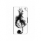 Husa personalizata tip carte HQPrint pentru Oppo A53, model Song Notes, multicolor, S1D1M0357
