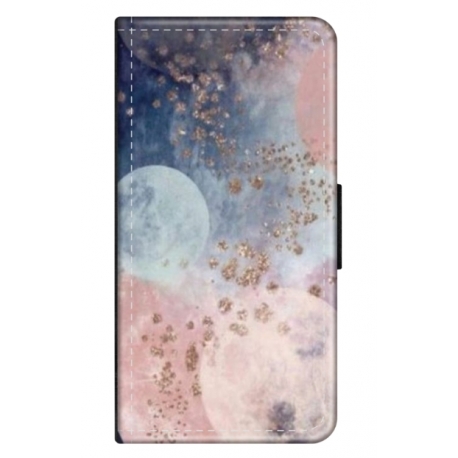 Husa personalizata tip carte HQPrint pentru Oppo A54, model Abstract 2, multicolor, S1D1M0335