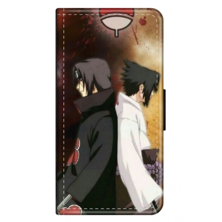 Husa personalizata tip carte HQPrint pentru Oppo A57, model Itachi 1, multicolor, S1D1M0103