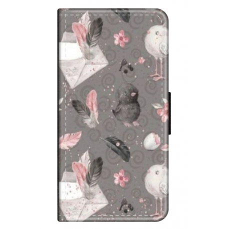 Husa personalizata tip carte HQPrint pentru Oppo A57, model Abstract 1, multicolor, S1D1M0321