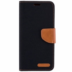 Husa HUAWEI Mate 20 Lite - Canvas Book (Negru)