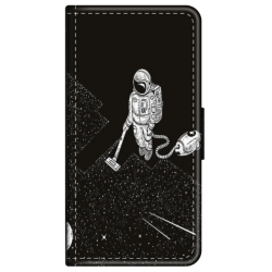 Husa personalizata tip carte HQPrint pentru Oppo A78, model Vacuum of Space, multicolor, S1D1M0007