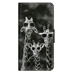 Husa personalizata tip carte HQPrint pentru Oppo A78, model Zebra 1, multicolor, S1D1M0086