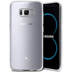 Husa SAMSUNG Galaxy S8 - Jelly Clear (Transparent) Anti-Ingalbenire