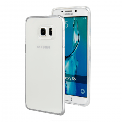 Husa SAMSUNG Galaxy S6 - Jelly Clear (Transparent) Anti-Ingalbenire