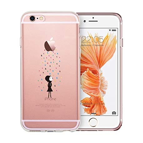 Husa APPLE iPhone 6\6S Plus - Jelly Clear (Transparent) Anti-Ingalbenire