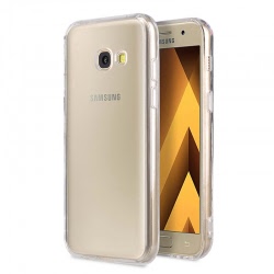 Husa SAMSUNG Galaxy A5 2017 - Jelly Clear (Transparent) Anti-Ingalbenire