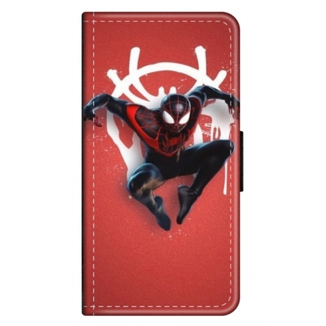 Husa personalizata tip carte HQPrint pentru Oppo Reno8 5G, model Spiderman 3, multicolor, S1D1M0169
