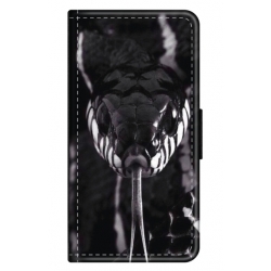 Husa personalizata tip carte HQPrint pentru Oppo Reno8T, model Snake, multicolor, S1D1M0378