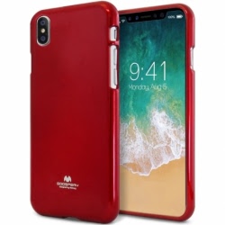 Husa APPLE iPhone X - Jelly Mercury (Rosu)