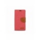 Husa APPLE iPhone 5\5S\SE - Canvas Book (Rosu)