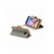 Husa APPLE iPhone 5\5S\SE - Canvas Book (Gri)