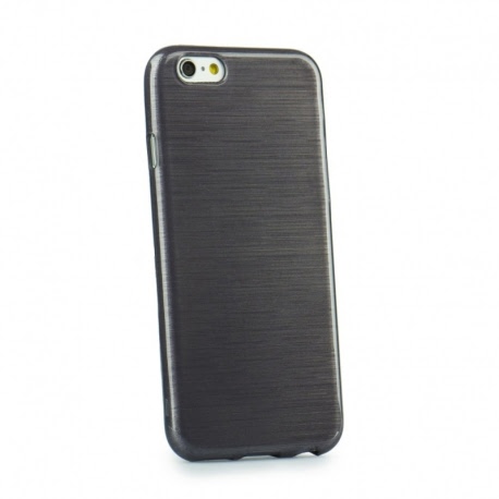 Husa APPLE iPhone 4\4S - Jelly Brush (Negru)