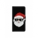 Husa personalizata tip carte HQPrint pentru Huawei Mate 20, model Cool Santa, multicolor, S1D1M0046