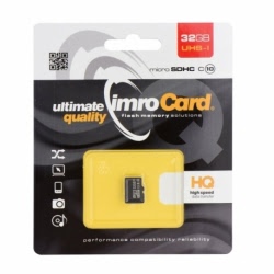 Card MicroSD 32GB (Clasa 10) IMRO