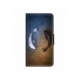 Husa personalizata tip carte HQPrint pentru Huawei Mate 20, model Ying and Yang Fish, multicolor, S1D1M0390