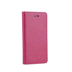 Husa SAMSUNG Galaxy J3 2017 - Magnet Piele (Roz)