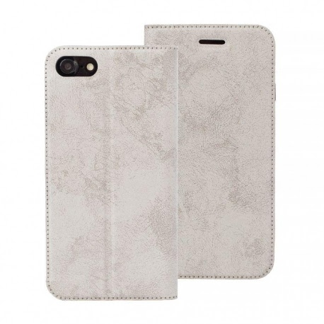 Husa HUAWEI P20 Lite - Magnet Clarino (Argintiu)