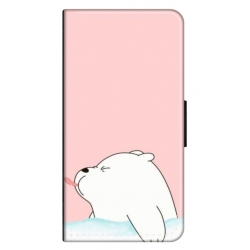 Husa personalizata tip carte HQPrint pentru Huawei P Smart 2019, model Bears 4, multicolor, S1D1M0144