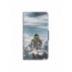 Husa personalizata tip carte HQPrint pentru Huawei P Smart 2019, model Astronaut in the Clouds, multicolor, S1D1M0290
