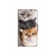Husa personalizata tip carte HQPrint pentru Huawei P Smart (2020), model Cats, multicolor, S1D1M0116