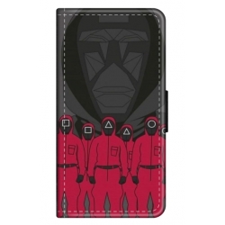 Husa personalizata tip carte HQPrint pentru Huawei P Smart (2020), model Squid Game 15, multicolor, S1D1M0187