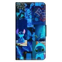 Husa personalizata tip carte HQPrint pentru Huawei P Smart (2020), model Stitch 1, multicolor, S1D1M0191