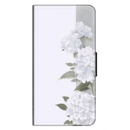 Husa personalizata tip carte HQPrint pentru Huawei P Smart (2020), model Flowers 16, multicolor, S1D1M0217