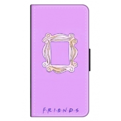 Husa personalizata tip carte HQPrint pentru Huawei P Smart (2020), model FRIENDS 3, multicolor, S1D1M0223