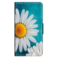 Husa personalizata tip carte HQPrint pentru Huawei P Smart (2020), model Petunia 1, multicolor, S1D1M0235