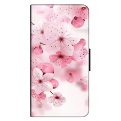 Husa personalizata tip carte HQPrint pentru Huawei P Smart (2020), model Flowers 17, multicolor, S1D1M0241