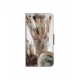 Husa personalizata tip carte HQPrint pentru Huawei P Smart (2020), model Brush, multicolor, S1D1M0282