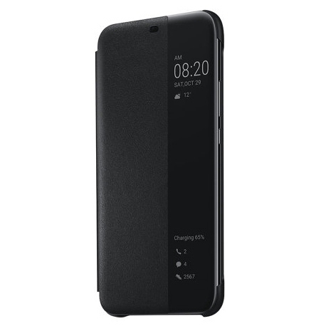 Husa Originala HUAWEI Mate 20 Lite - Smart View Flip Cover (Negru)