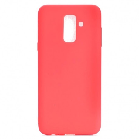 Husa SAMSUNG Galaxy A6 Plus 2018 - Forcell Soft Magnet (Rosu)