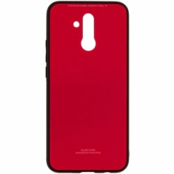 Husa HUAWEI Mate 20 Lite - Glass (Rosu)
