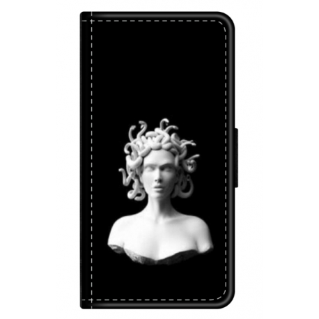 Husa personalizata tip carte HQPrint pentru Huawei P30, model Medusa 1, multicolor, S1D1M0121