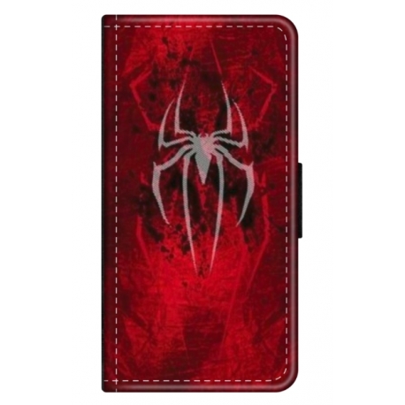 Husa personalizata tip carte HQPrint pentru Huawei P60, model Spiderman 1, multicolor, S1D1M0167