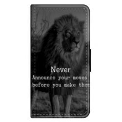 Husa personalizata tip carte HQPrint pentru Motorola Moto E20, model Quote 2, multicolor, S1D1M0330