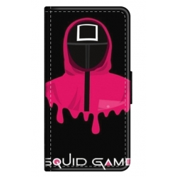 Husa personalizata tip carte HQPrint pentru Motorola Moto G22, model Squid Game 7, multicolor, S1D1M0179