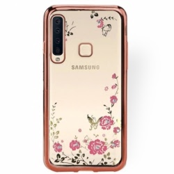 Husa SAMSUNG Galaxy A9 2018 - Diamond (Roz-Auriu/) Forcell