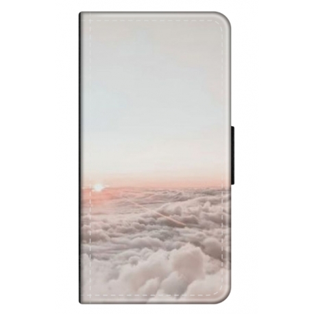 Husa personalizata tip carte HQPrint pentru Motorola Moto G100, model Sky, multicolor, S1D1M0061