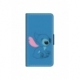 Husa personalizata tip carte HQPrint pentru Oppo A38, model Blue Stich, multicolor, S1D1M0192
